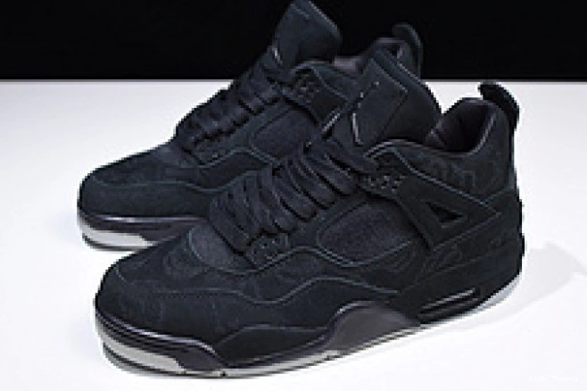 Kick Theory black Nike 930155 retro Air 4 kaws Jordan 001 0709